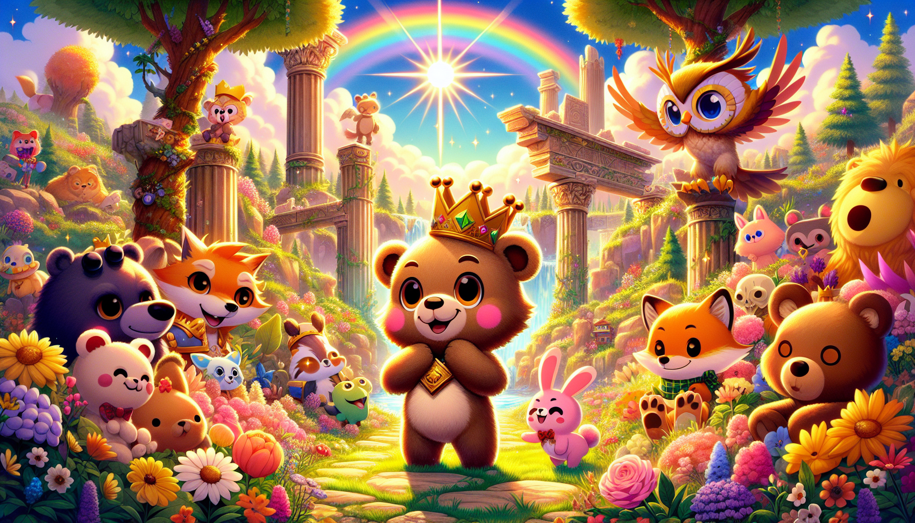 Bearon and the Rainbow of Kindness