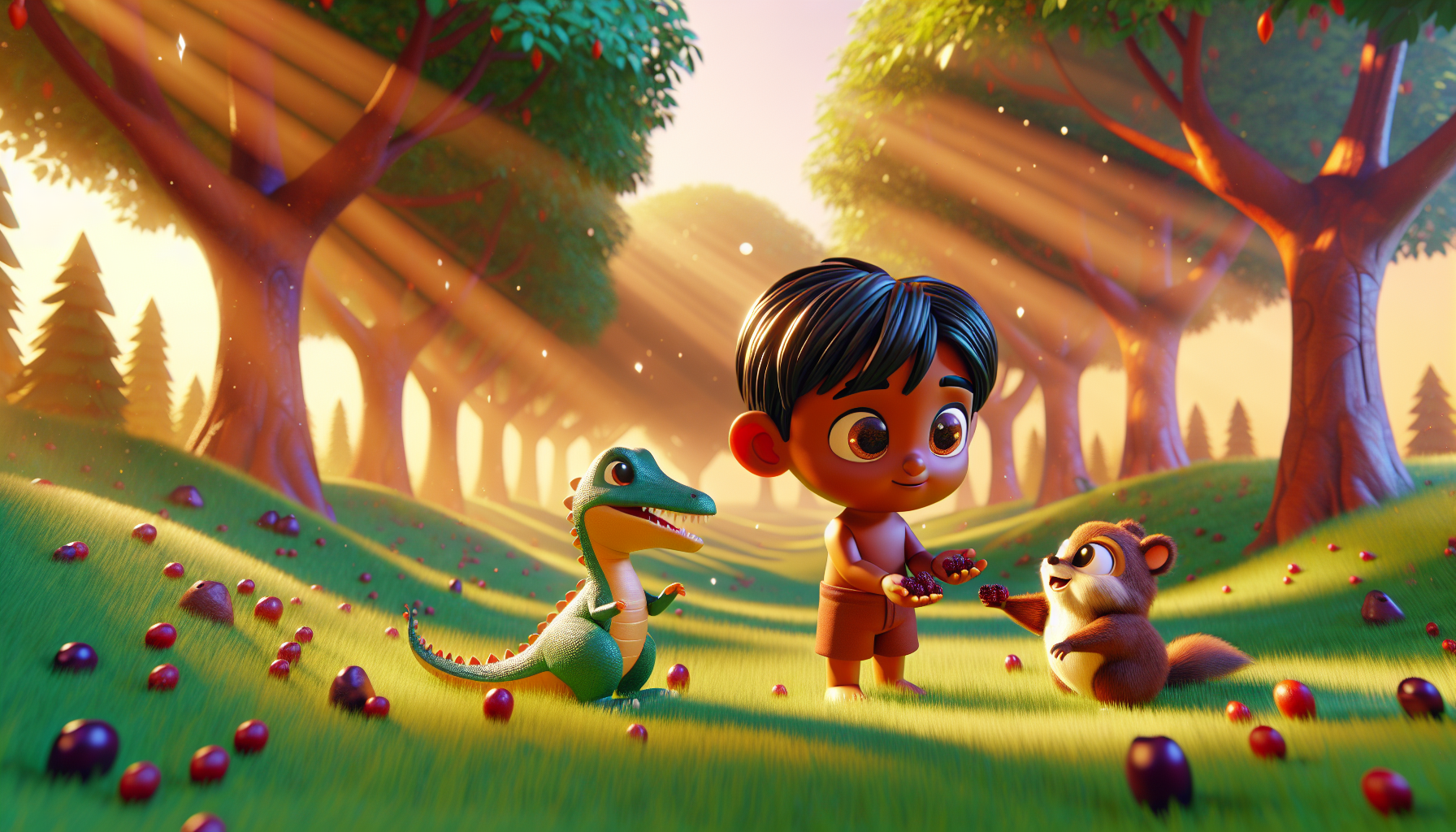 The Bright Berries' Journey