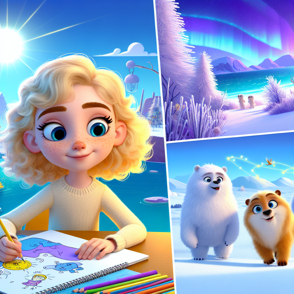 The Frosty Bloom and the Sunny Beach
