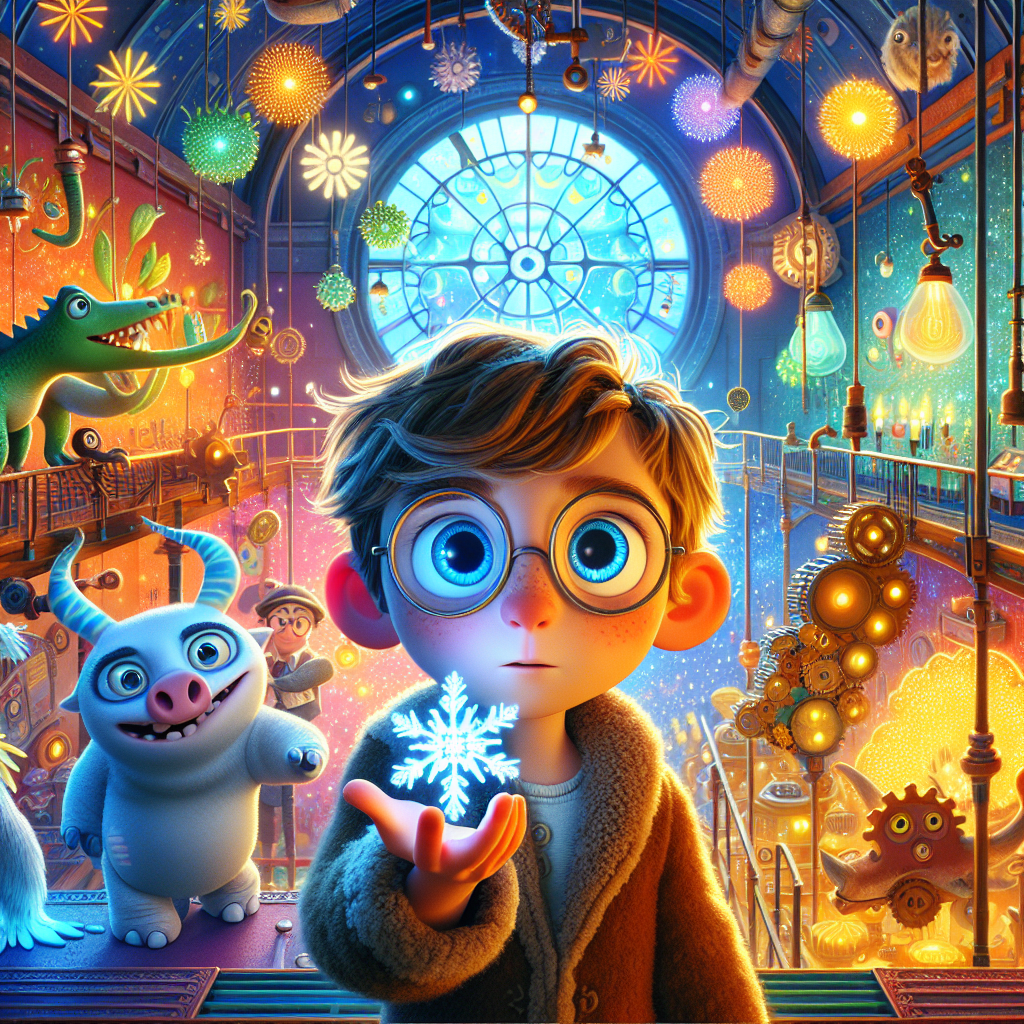 Celestial Snowflakes and the Whispering Sprout - Image 2