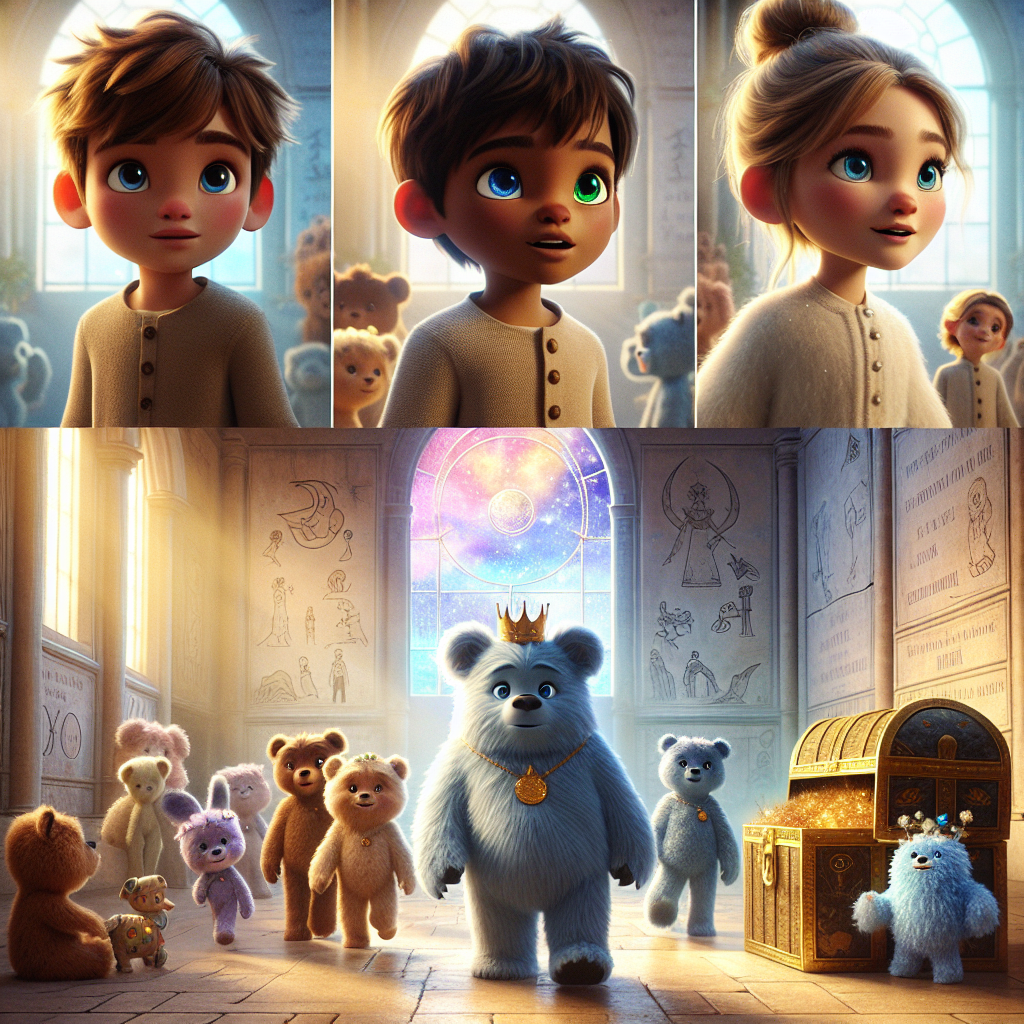 The Fluffy Bear and the Lost Blankets