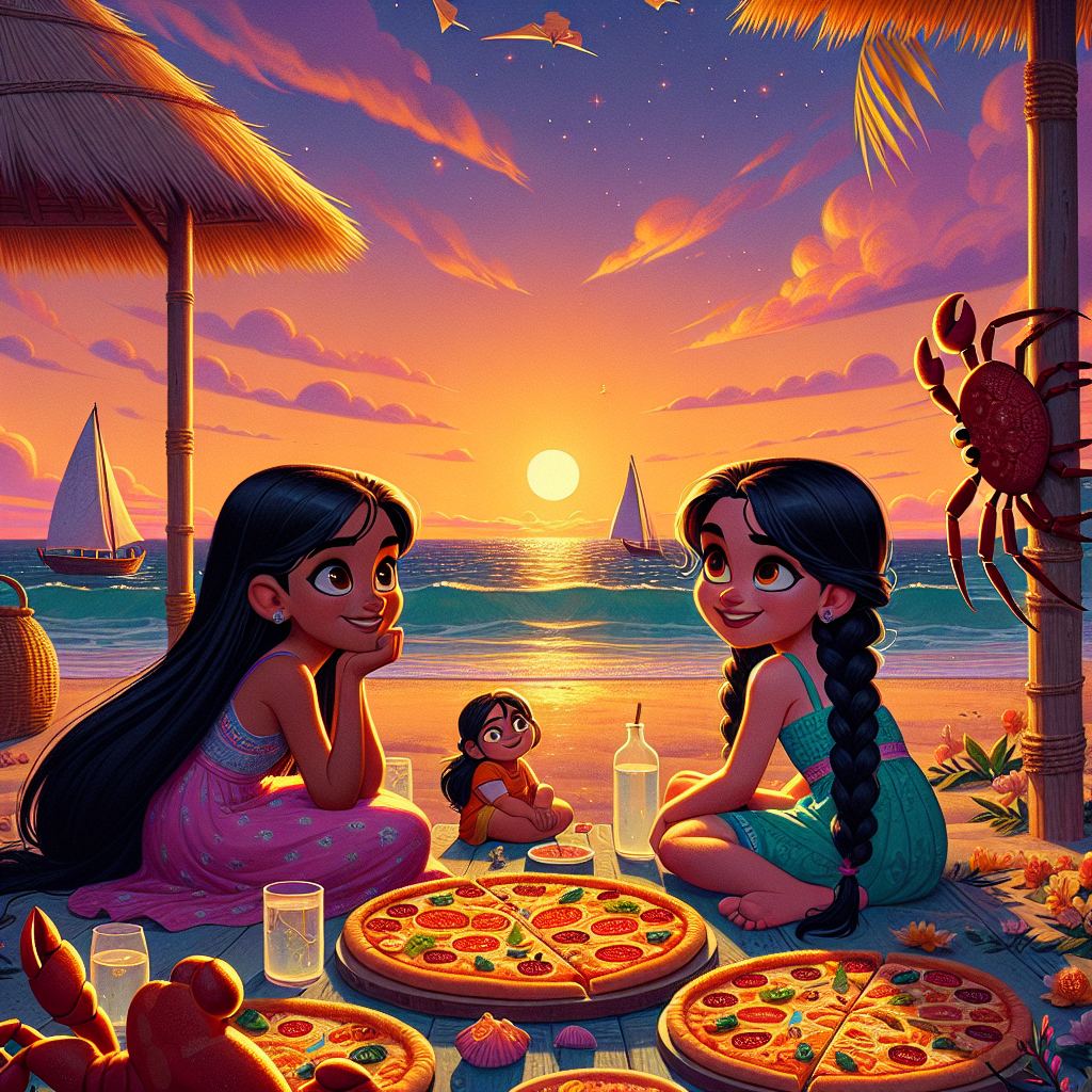 Güneşli Kumsalın Gizemli Işıltısı - Image 3