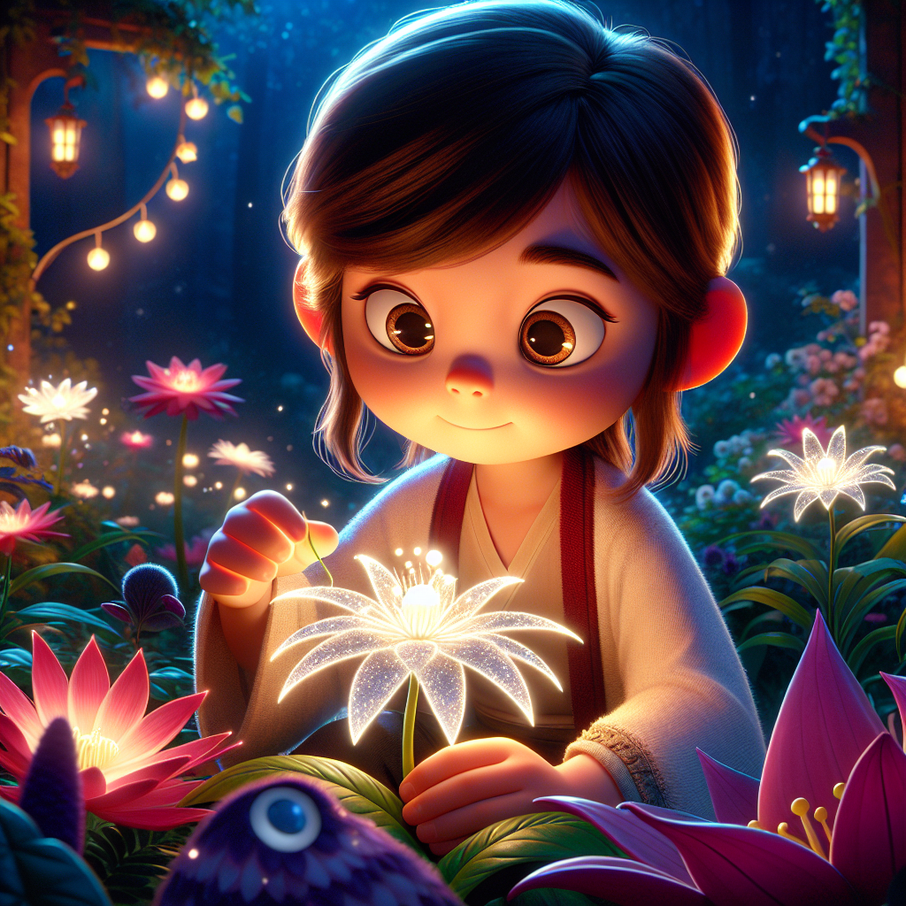 The Secret of the Shimmering Bloom